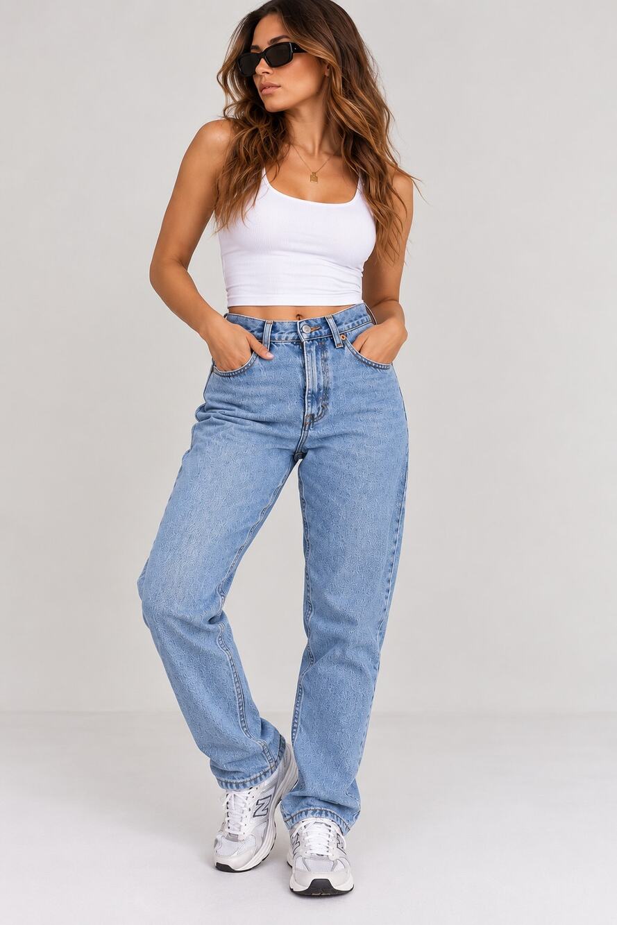Vintage Levi's 550 Jeans Womens 9 Long Light Wash High Rise Relaxed Tapered USA